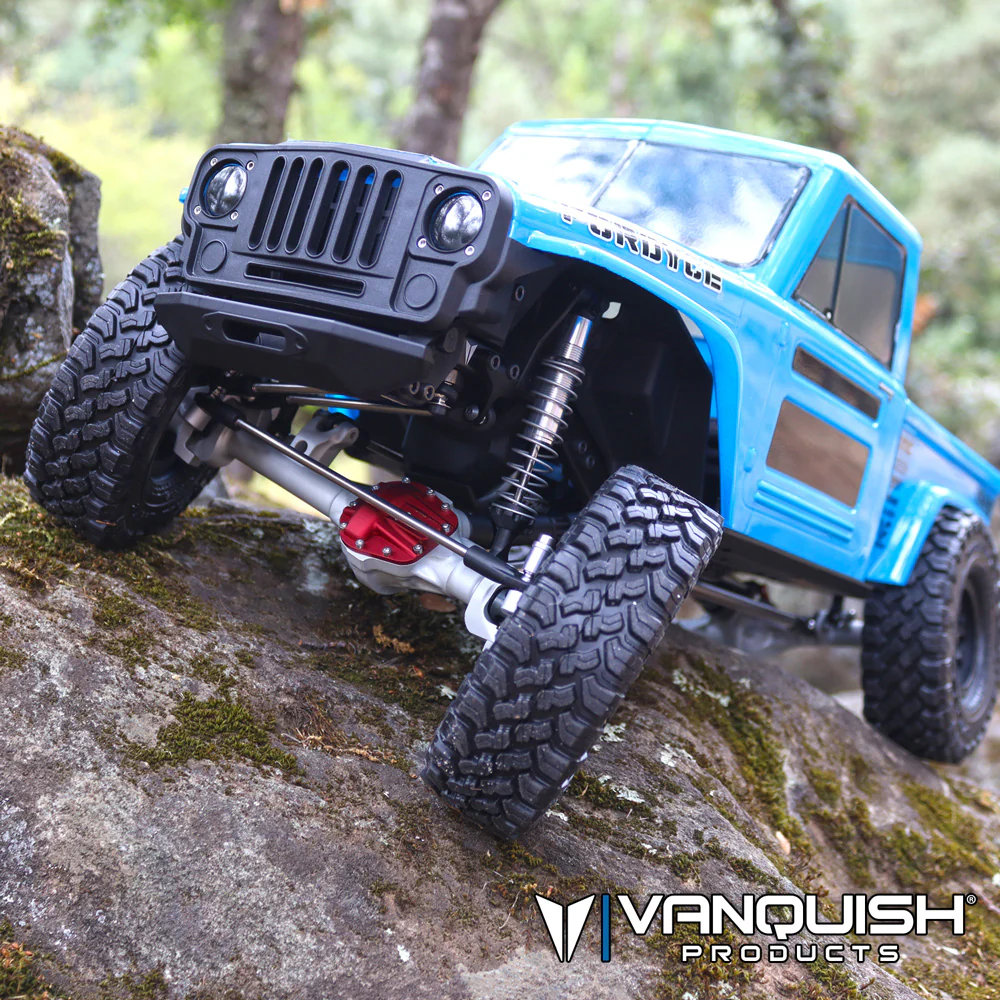 Currie HD44 VS4-10 Front Axle Black Anodized - Image 3